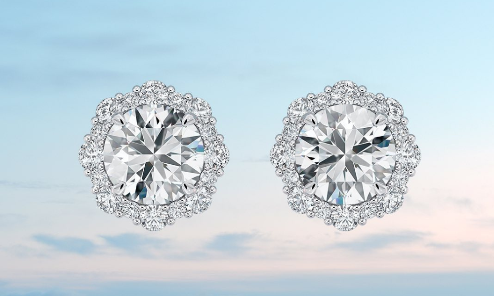 Enigmatic designs on diamond earrings for Mother?s Day