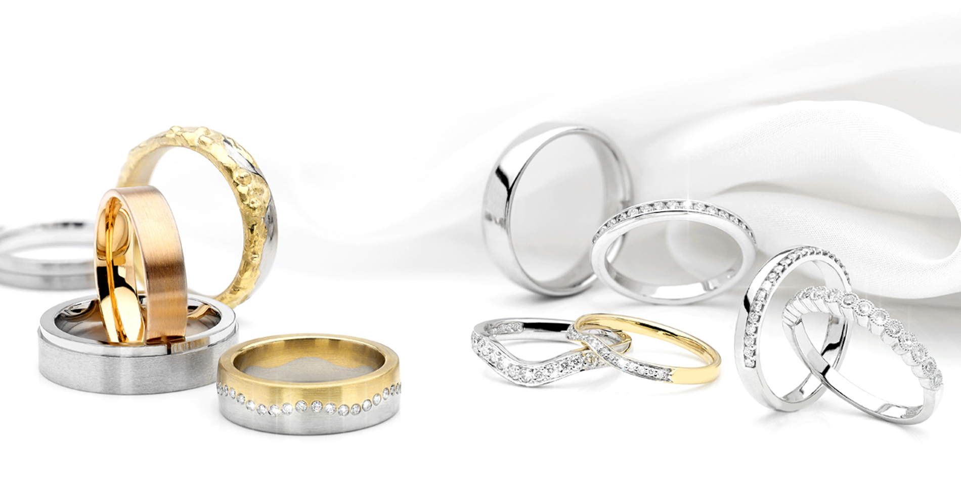 Discover 4 Designer Diamond Rings from Hudson Poole
