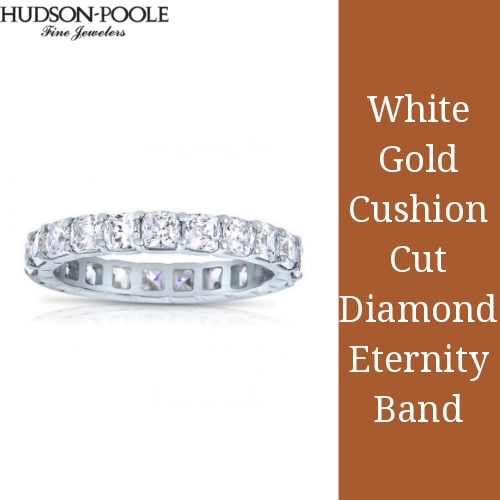 White_gold_Cushion_cut_diamond_eternity_band