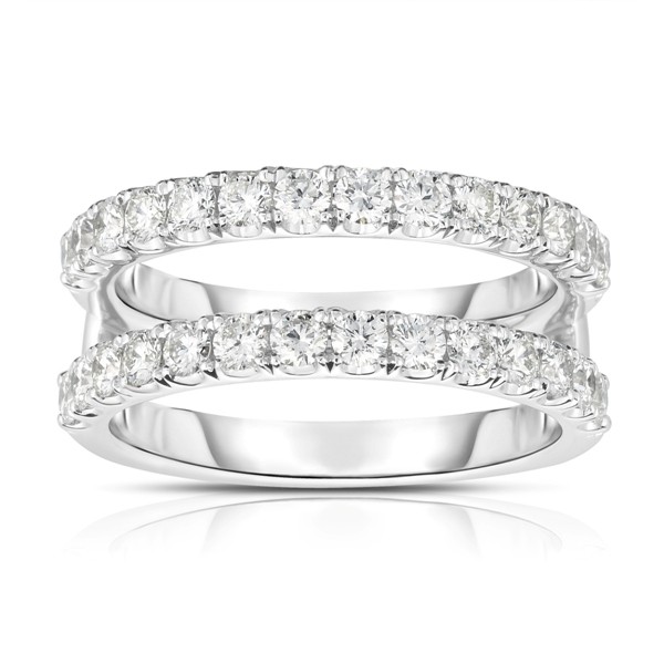 True Romance Diamond Ring Wrap/Enhancer RW036/H 14KW Olean | Ask Design  Jewelers | Olean, NY