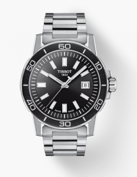 Tissot Stainless Supersport with Black Dial
