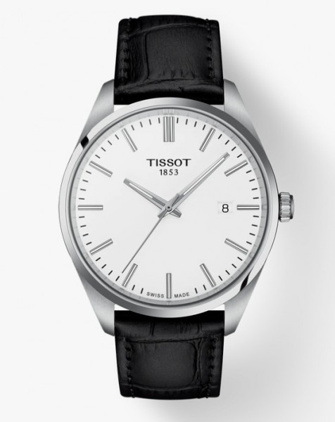 Tissot 40mm PR100 with White Dial