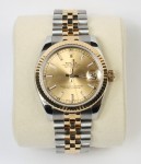 Stainless Steel and 18K Yellow Gold Pre-Owned Rolex 31mm
