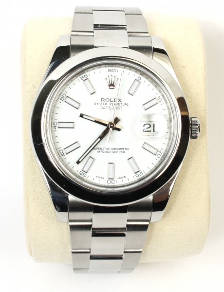All Stainless Pre-Owned 41mm Rolex Datejust