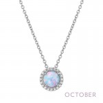 October Birthstone Necklace