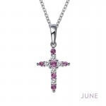 June Birthstone Necklace