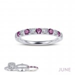 June Birthstone Ring