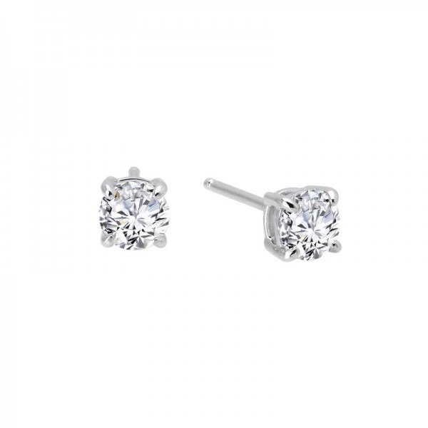 1 Ct Tw Stud Earrings