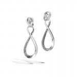 Asli Classic Chain Link Drop Earring In Silver