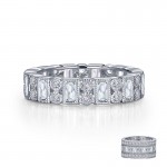 Alternating Eternity Band