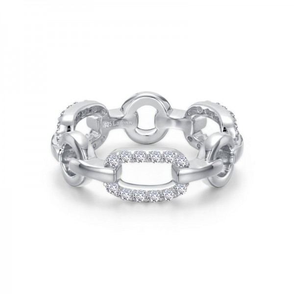 Paperclip Chain Ring