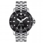 TISSOT SEASTAR 1000 POWERMATIC 80 HOUR BLACK DIAL AND BEZEL
