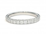 Platinum .50ctw Diamond Band