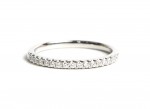 14K WHITE GOLD DIAMOND BAND