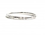 14K WHITE GOLD DIAMOND BAND