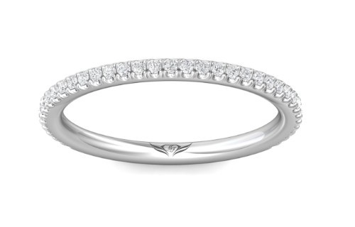 14KW DIAMOND BAND .16CTW