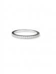 14K WHITE GOLD DIAMOND BAND