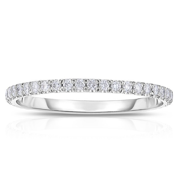 14K WHITE GOLD DIAMOND ETERNITY BAND