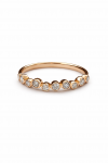 14K ROSE GOLD DIAMOND BAND