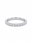 14K WHITE GOLD DIAMOND BAND