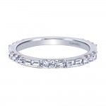 14Kw .30Ctw Diamond .37Ctw Diamond Band