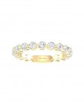 14K Yellow Gold .75Ctw Diamond Stackable