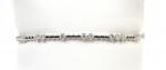 14K WHITE GOLD DIAMOND BRACELET