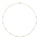14K YELLOW GOLD DIAMONDS BY THE YARD SPARKLE CHAIN