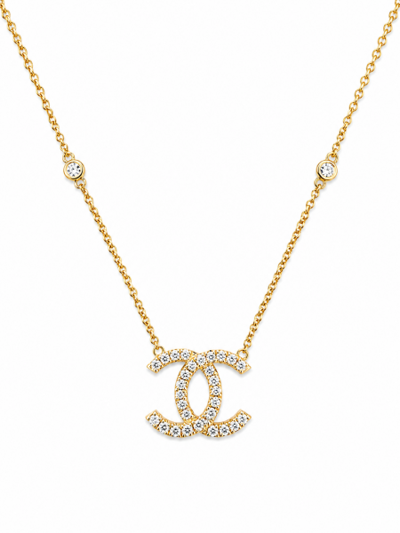 14K YELLOW GOLD C NECKLACE