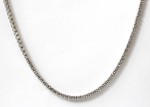 14K WHITE GOLD DIAMOND TENNIS NECKLACE