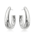 Sterling Silver Hoop Earrings