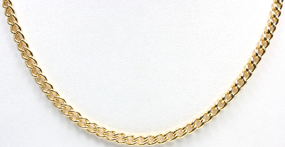 Gold Filled 18 5Mm Curb Chain
