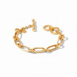JULIE VOS GOLD PLATED PALADIO LINK BRACELET