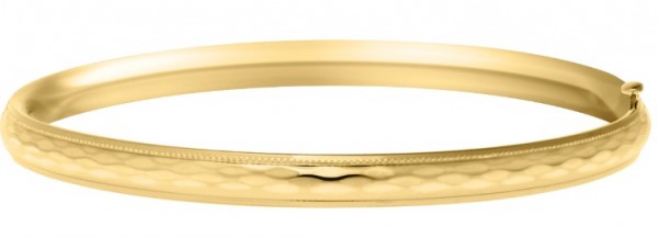 14K GOLD FILLED BANGLE BRACELET