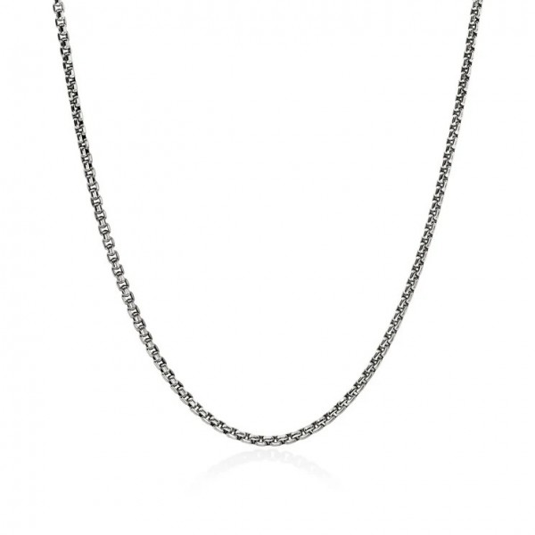 JOHN HARDY STERLING SILVER BOX CHAIN 22IN