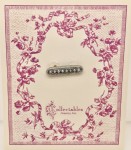 RHODIUM SEED PEARL BABY PIN