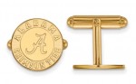 Gold Plated University of Alabama Cuff Links