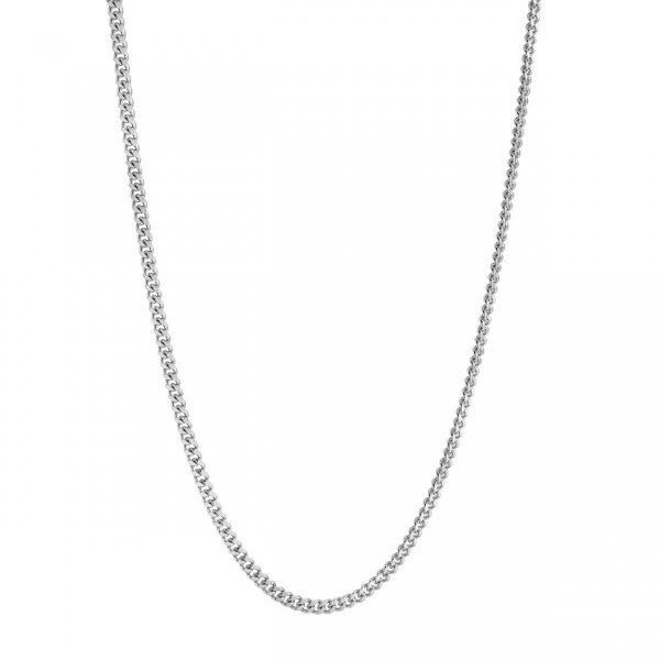 STAINLESS STEEL 2.6MM FINE CURB CHAIN 24 INCH