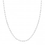 STERLING SILVER 2.2MM PAPERCLIP CHAIN