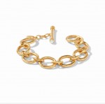 JULIE VOS CATALINA SMALL GOLD PLATED BRACELET