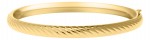 14K GOLD FILLED ROPE PATTERN BABY BRACELET