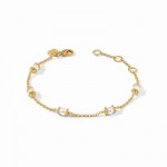 JULIE VOS HYDRA DELICATE PEARL BRACELET