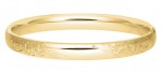GOLD FILLED 8MM DIAGONAL SIGNET BRACELET