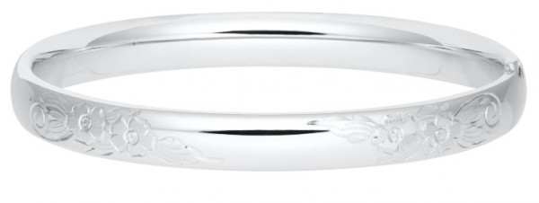 STERLING SILVER 8MM DIAGONAL SIGNET BRACELET