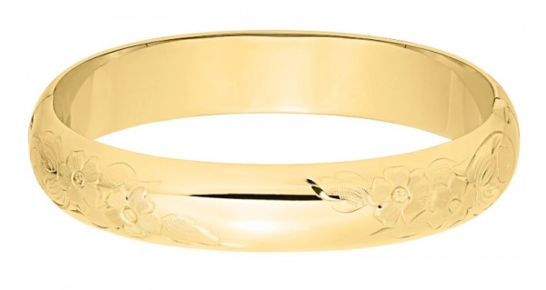 GOLD FILLED 12MM DIAGONAL SIGNET BRACELET