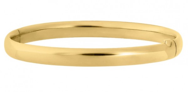 GOLD FILLED ADULT BANGLE BRACELET