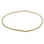 2MM GOLD FILLED BEAD BRACELET