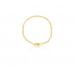 GOLD FILLED EXTRA SMALL OVAL PAPERCLIP BRACELET