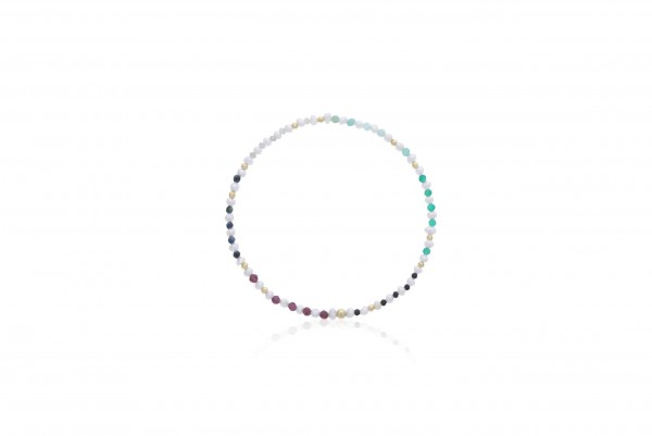 2MM COLOR BEAD STRETCH BRACELET