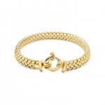 GOLD VERMEIL ORO LINK BRACELET